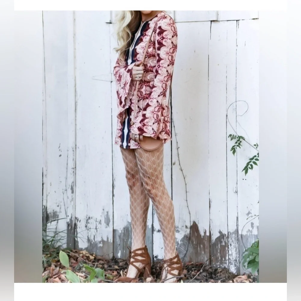 Free People Ossie Vibes Mini Dress in Ivory size 0 - Picture 11 of 14
